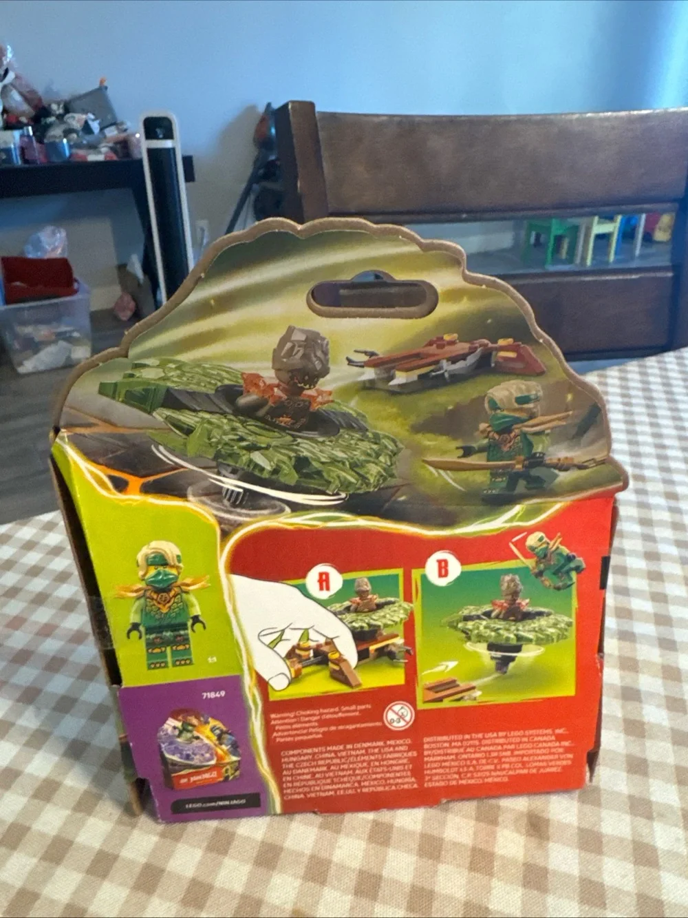 Lego Ninjago Green and Red Dragon Battle Mini Set - Picture 2 of 2